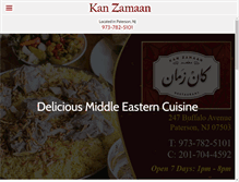 Tablet Screenshot of kanzamaan.com
